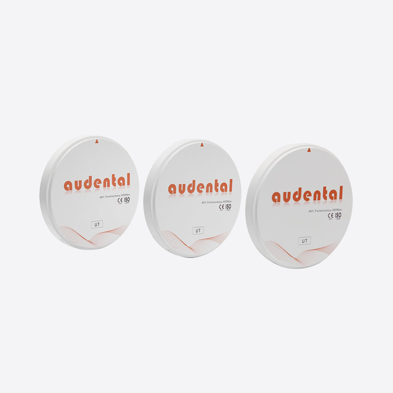 Zirconia Disc Dental Zirconia Block ความโปร่งใสสูง UT/DUT Block ขาวสําหรับการใช้ฟันที่สมบูรณ์แบบ