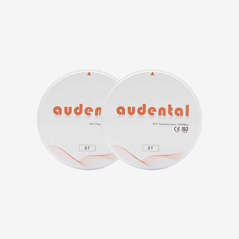 2000 Pcs Per Week Supply of ST/DST White Dental Zirconia Block for No Sensitization Restorations