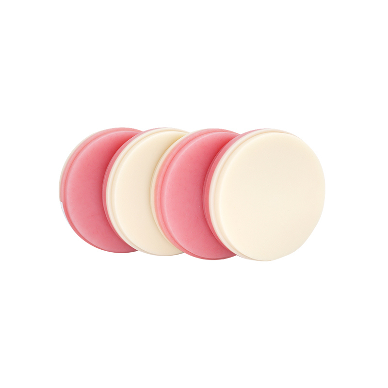 บล็อก PMMA สีชมพู-A2 สำหรับทันตกรรม ทนทานและกันน้ำ เพื่อการบูรณะที่แข็งแรงและทนทาน