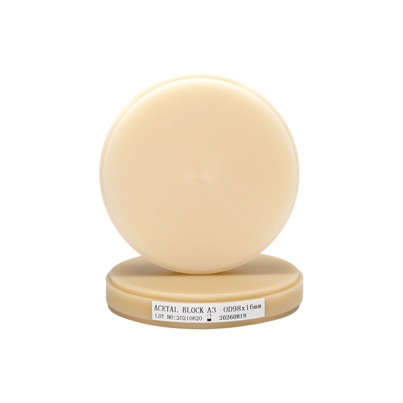 บล็อก PMMA สีชมพู-A2 สำหรับทันตกรรม ทนทานและกันน้ำ เพื่อการบูรณะที่แข็งแรงและทนทาน