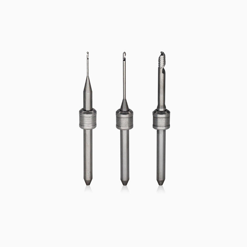 Zirconia Milling Bur DLC ท่อบดบดบดให้ความทนทานในการใช้งานและการเสร็จผิวที่ดีขึ้นสําหรับ zirconia CAD CAM บด