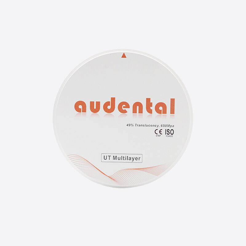 บล็อกซิรคอนิยมหลายชั้นที่ออกแบบด้วยความละเอียด มีความแข็งแรงและความสวยงามตามธรรมชาติสําหรับการใช้งานด้านทันต