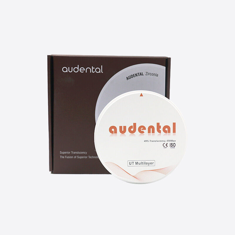 บล็อกซิรคอนิยมหลายชั้นที่ออกแบบด้วยความละเอียด มีความแข็งแรงและความสวยงามตามธรรมชาติสําหรับการใช้งานด้านทันต