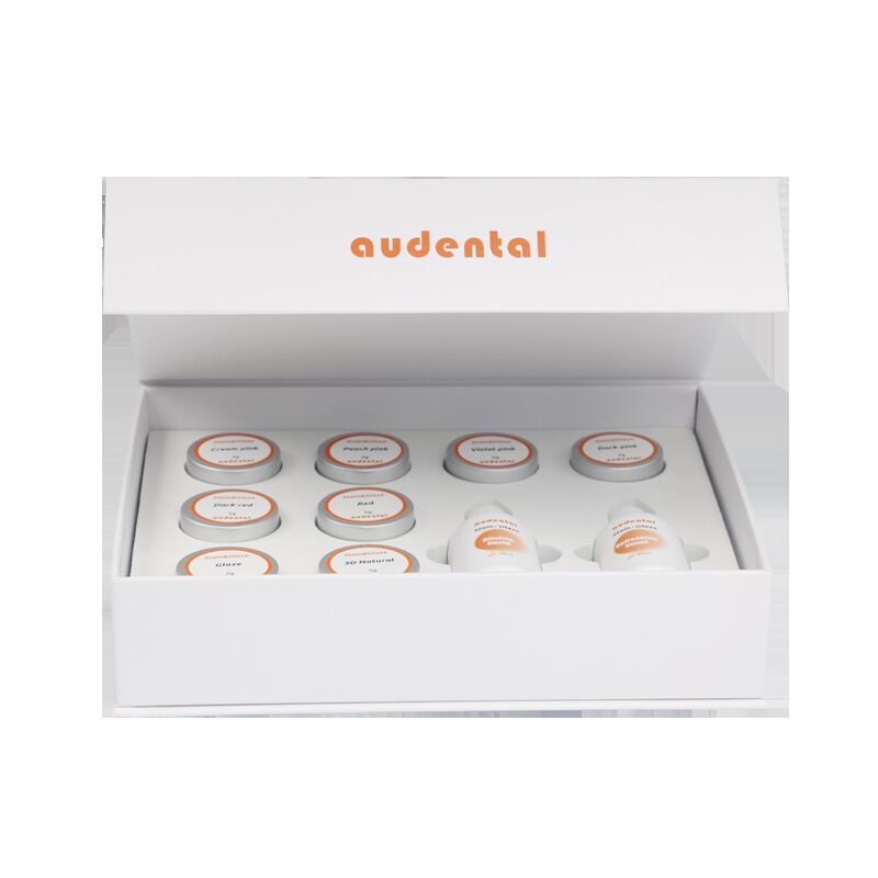 ห้องปฏิบัติการฟัน คราบและกระจกแปสต์ 25 มล น้ําเหลว 4 กรัม 3D กระจกแปสต์ คราบและวัสดุกระจก