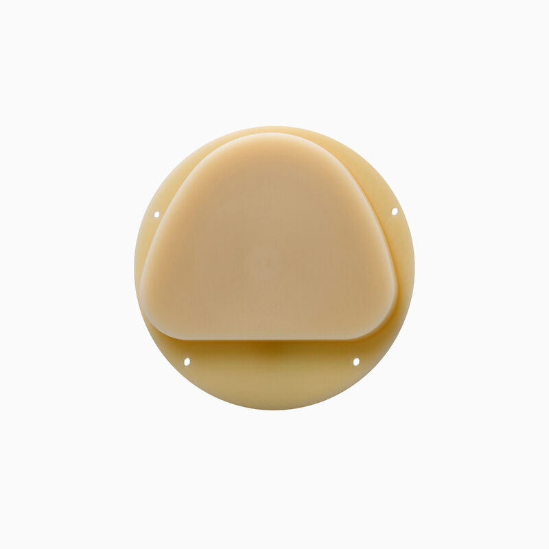 วัสดุการบดห้องปฏิบัติการทันตกรรม สีชมพู-A2 PMMA Block สําหรับฟันเทียมเต็ม 98mm/95mm ขนาดและรูปร่าง