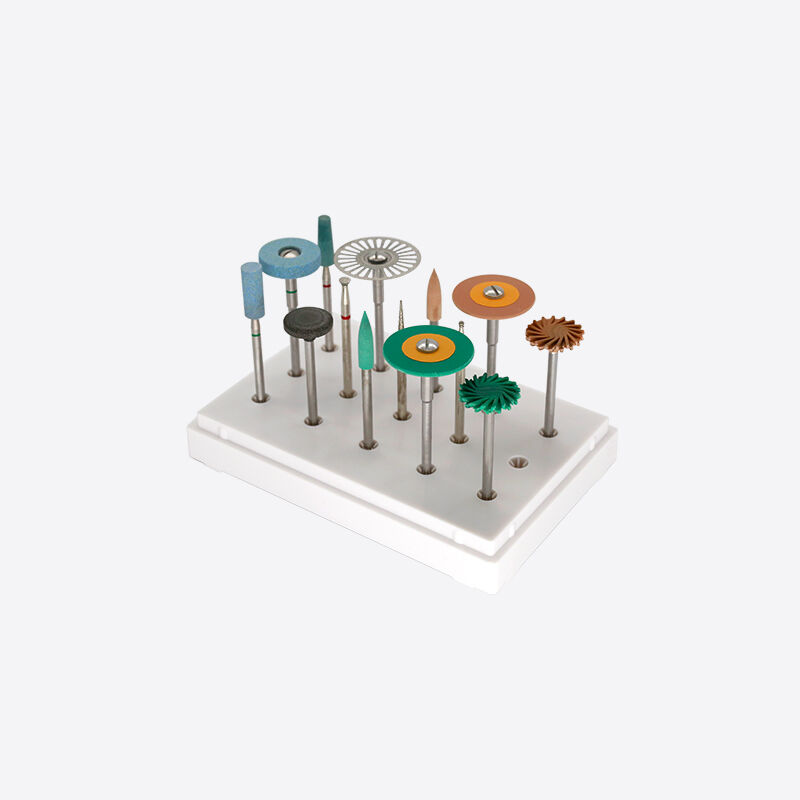 Zirconia Polishing Bur เครื่องมือทันตกรรมระดับมืออาชีพสำหรับขัดวัสดุเซอร์โคเนีย PMMA และแว็กซ์ พร้อมใบรับรอง CE