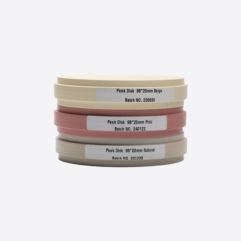 บล็อก PMMA ทันตกรรม เหมาะสำหรับงานบูรณะฟัน รวมถึงครอบฟันชั่วคราว สะพานฟัน และอะบาทเมนต์ ด้วยวัสดุที่แข็งแรง