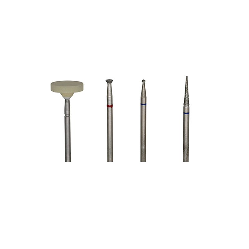 Zirconia Polishing Bur diamond polishing and milling tool kit designed for finishing of zirconia PMMA and wax materials
