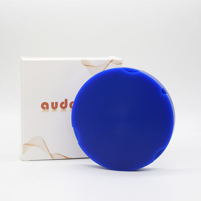 แผ่นแว็กซ์ 95 มม. สีน้ำเงิน CAD CAM Round Block Dental พร้อมการหล่อแบบขั้นตอน