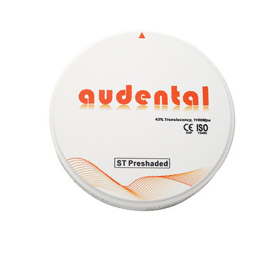 ST/DST Vita Zirconia Dental Block Super Translucency วัสดุ CAD / CAM วัสดุ