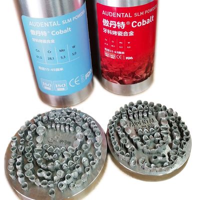 เฟรมบางส่วน การละลายเลเซอร์เลือกฟัน SLM 3D Printing Powder Cobalt Alloys Powder