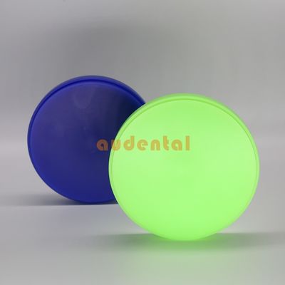 สีเขียว สีน้ําเงิน ชุดแผ่นปูนฟันแบบแม่นยําสําหรับห้องปฏิบัติการฟัน