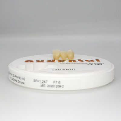 Gradient Dental Zirconia Block 3D Pro แผ่นกัดเซอร์โคเนีย 9 ชั้น