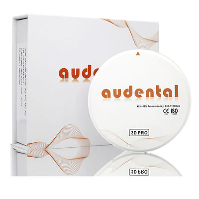 ไม้วีเนียร์หลายชั้นเซอร์โคเนียบล็อก 3D PRO เซอร์โคเนียมบล็อก 98 มม. CE