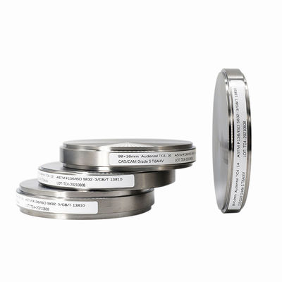 Audental Gr5 การแพทย์ฟัน ทิตาเนียม ช่องเปิดระบบ 10/12/14/16/18/20/22/25mm ความสูง