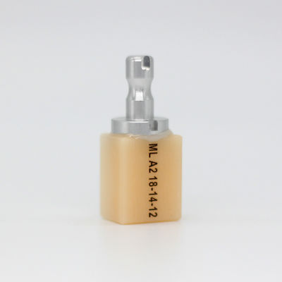 Ingot Cad Cam Dental Glass เซรามิกลิเธียม Disilicate สำหรับสื่อ FDA