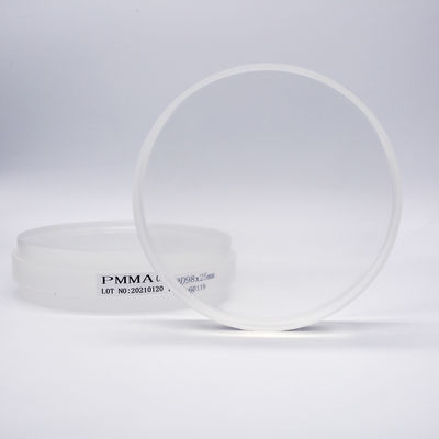 Open Dental Clear PMMA Disc Implant Material สำหรับห้องปฏิบัติการทางทันตกรรม
