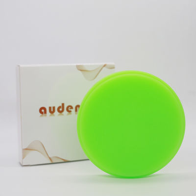 Audental สีเขียว สีฟ้า ปูนฟัน Block การแกะสําหรับ CAD / CAM ระบบบด