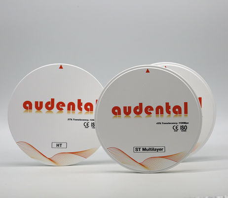 14 มิลลิเมตร กลม Disc ST หลายชั้น Zirconia Block Vita 16 สี
