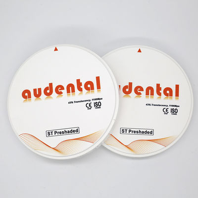 Audental การประมวลผลที่รวดเร็วและง่าย ST / DST บล็อกซิรคอนิยมที่วางไว้ก่อนด้วยระบบ CAD / CAM