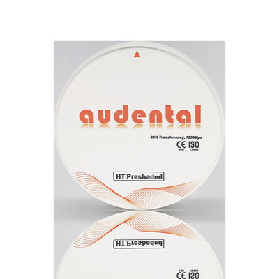 บล็อกเซอร์โคเนียสำหรับทันตกรรม HT/DHT สีขาว 16 สี พร้อมแพ็คเกจกล่องคาร์บอน