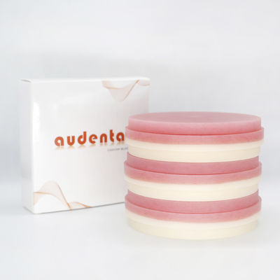 Audental Dental Laboratory Material Supplier Moon Multilayer Flexible Resin PMMA Block