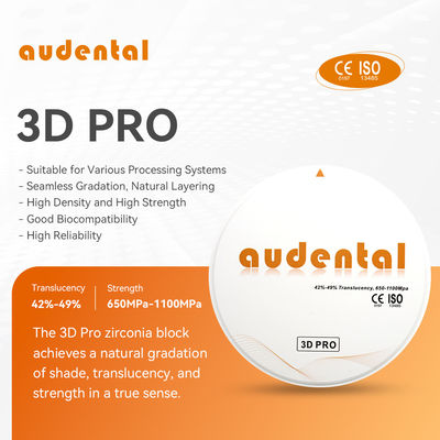 อุดันตัล ทันตัล วัสดุ 3d โปร ภัณฑ์ใช้เครื่องจักร วัสดุ ซิรคอนิยา บล็อก ห้องปฏิบัติการฟัน