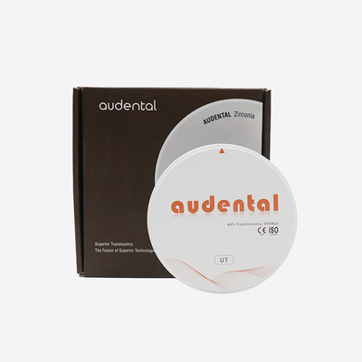 Ultra Translucency Disc ทานฟัน UT/DUT ทานฟันสีขาว Zirconia Block ประสบผลลัพธ์ที่ดูธรรมชาติ