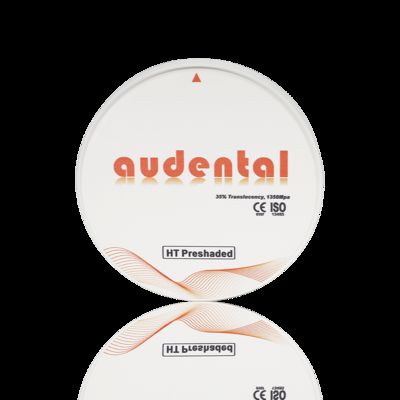 บล็อกทันตกรรมเซอร์โคเนีย HT/DHT ความโปร่งแสงสูง วัสดุ CAD CAM