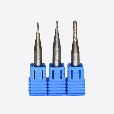 หัวกัด Zirconia ที่เข้ากันได้กับเครื่องกัด VHF ให้ประสิทธิภาพที่เสถียรและการกัดเซรามิกแก้ว Zirconia